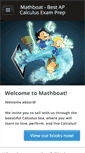 Mobile Screenshot of mathboat.com